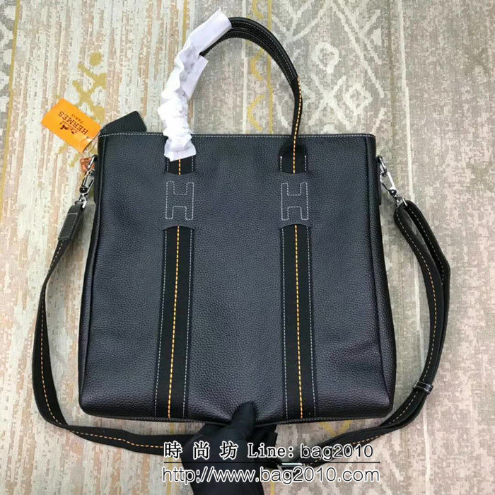 HERMES愛馬仕 最新款 時尚休閒 男士手提斜挎包 8831-3 豎款 JD1258